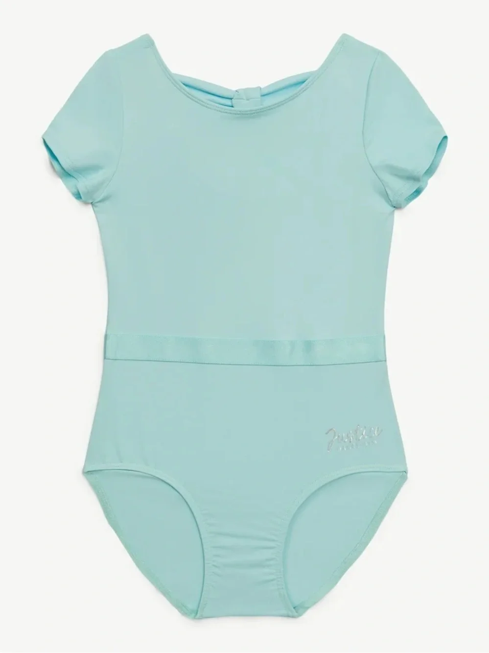 Justice Girls' Light Aqua Capsleeve Ballet 🩰 Leotards
